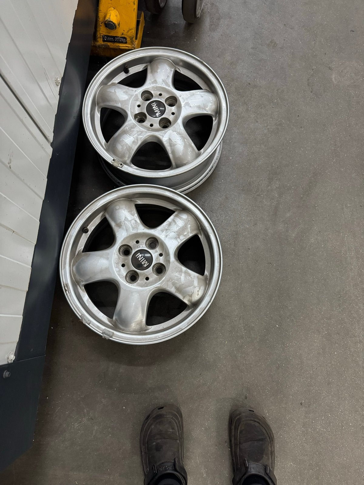 Set van 2 gebruikte MINI velgen - 15 inch, Ophalen of Verzenden, Gebruikt