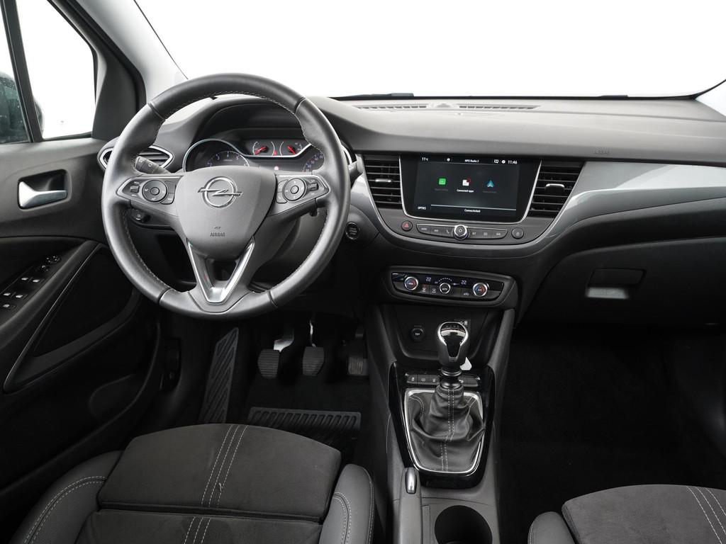 Opel Crossland 1.2 Turbo Elegance Ultimate | Leder/Alcantara, Auto's, Opel, 12 maanden, 840 kg, Gebruikt, 1199 cc