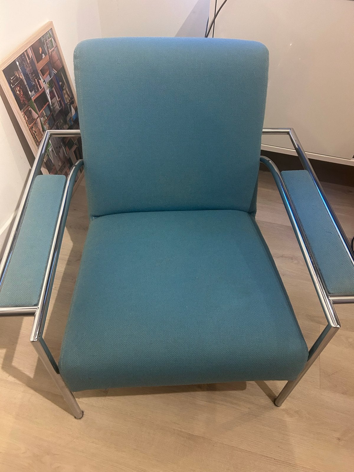 Gerard Vollenbrock fauteuil gelderland 4735, Huis en Inrichting, Ophalen, Gebruikt, Metaal, 75 tot 100 cm