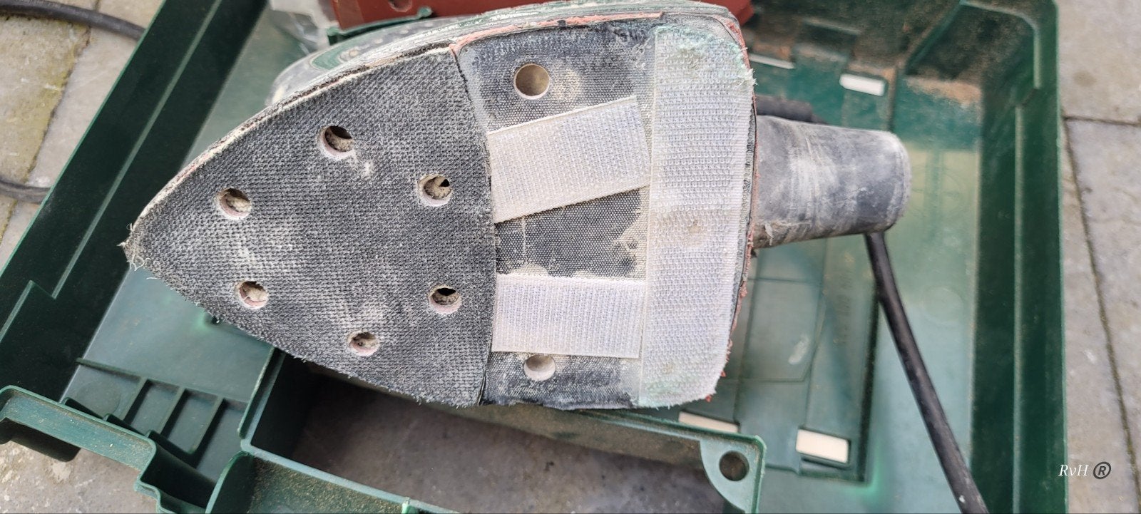 Bosch PSM 80A handpalmschuurmachine gebruikt, Ophalen of Verzenden, Gebruikt