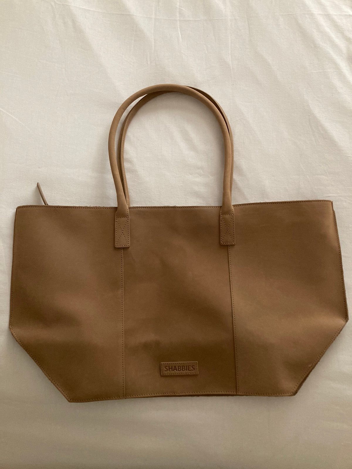 Originele Shabbies tas leer nieuw., Ophalen of Verzenden, Nieuw, Beige, Handtas