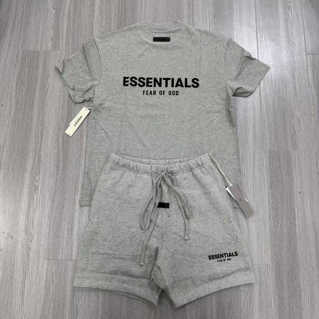 Essentials Fear of god Shirt + broekje, Verzenden, Zo goed als nieuw, Maat 56/58 (XL), Zwart