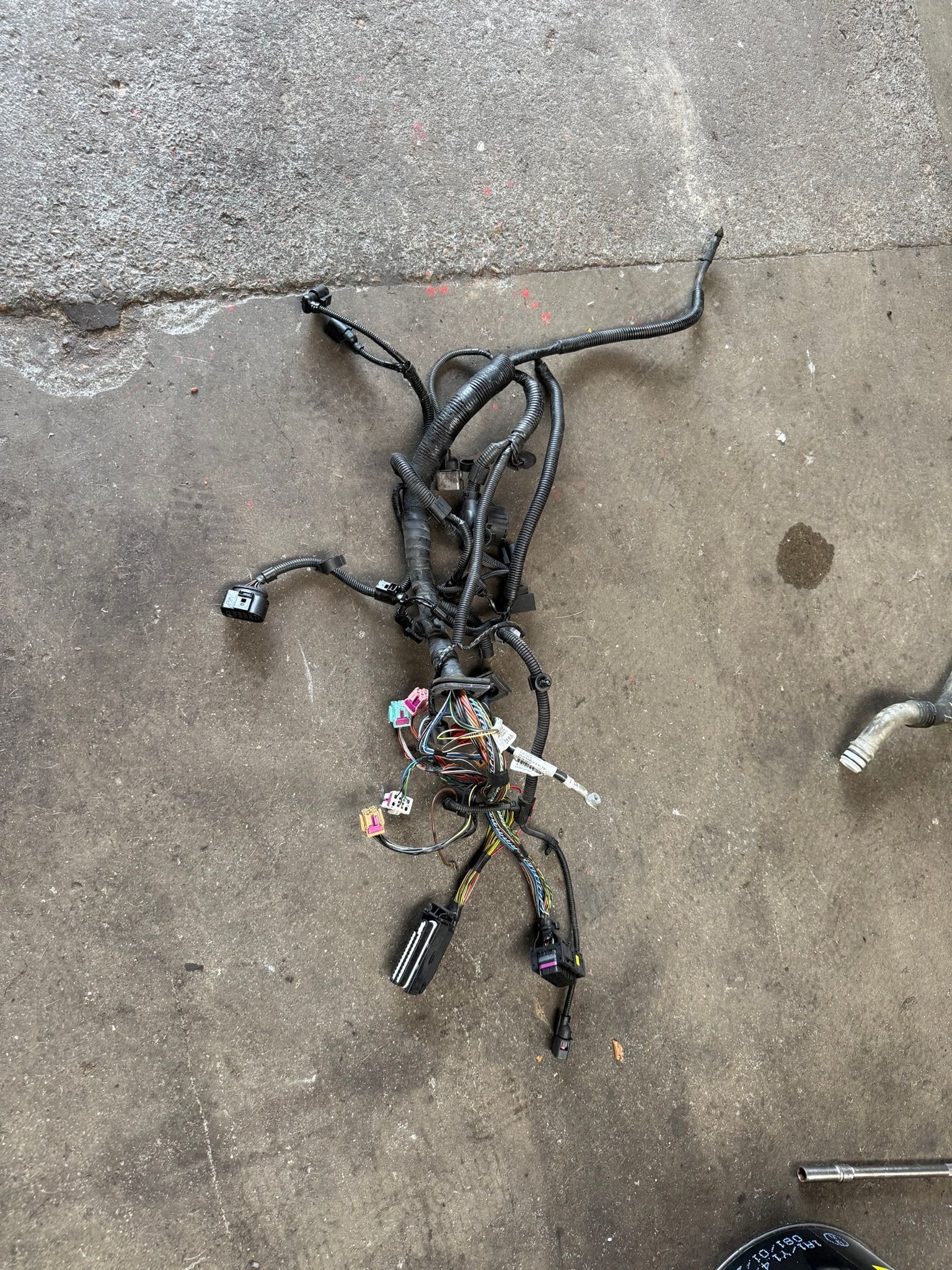 Volkswagen T5 2.5 Motor kabelboom, Gebruikt, -, Volkswagen, -