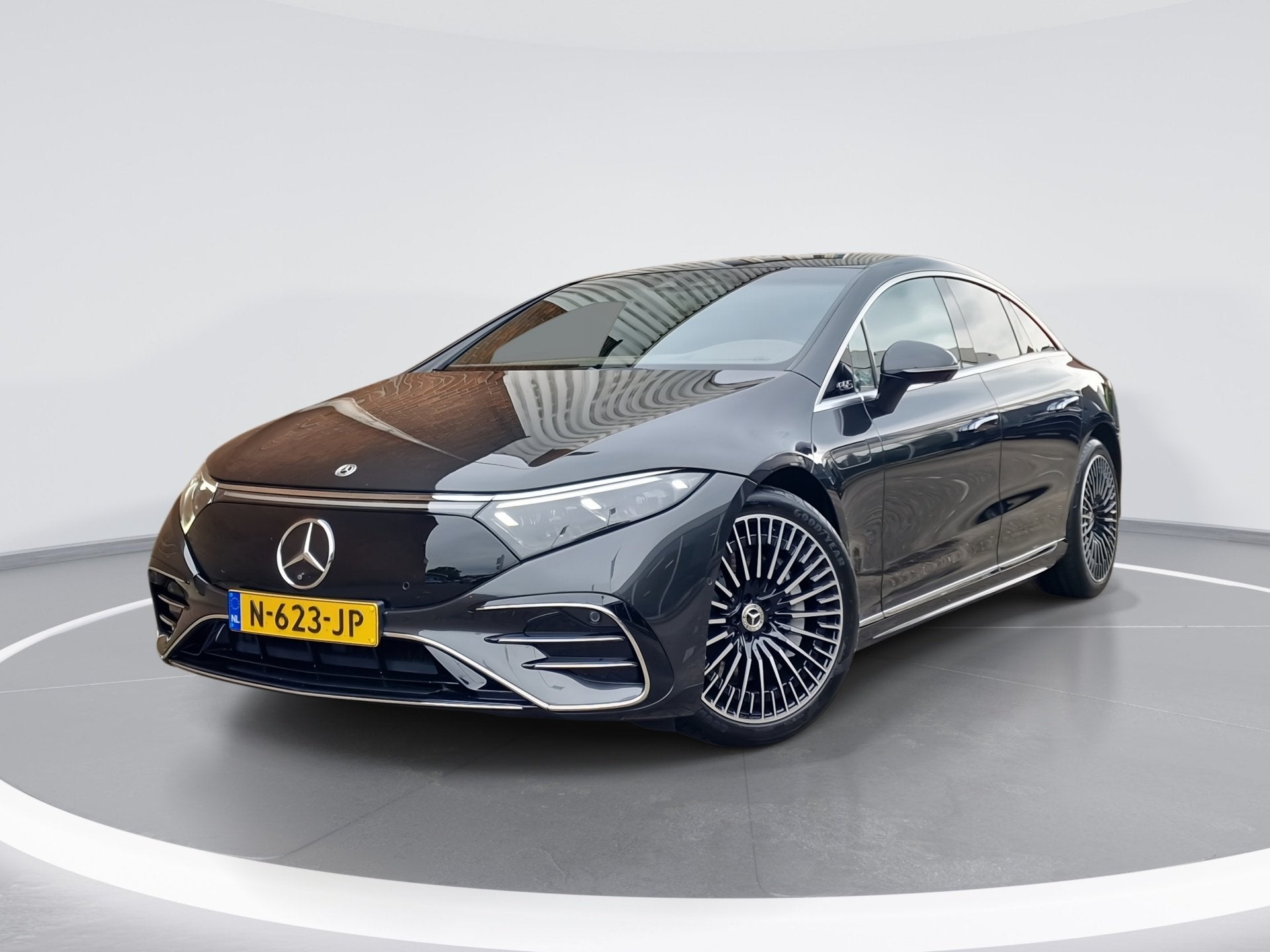 Mercedes-Benz EQS 450+ Edition 1 108 kWh |3 jaar Mercedes FA, Auto's, Mercedes-Benz, Achterwielaandrijving, Gebruikt, 4 stoelen