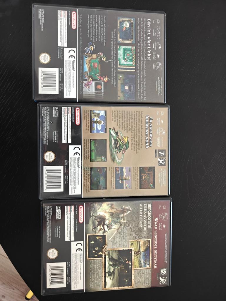 The Legend of Zelda GameCube bundel (3 games), Ophalen of Verzenden