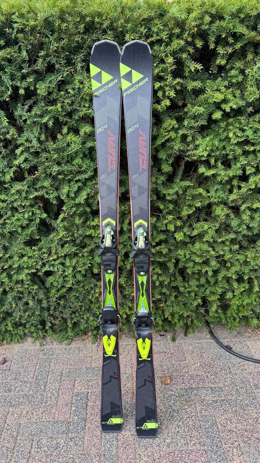Fischer RC4 TI The Curv Ski's 157 cm met bindingen, Sport en Fitness, Ophalen, 140 tot 160 cm, Carve, Skiën