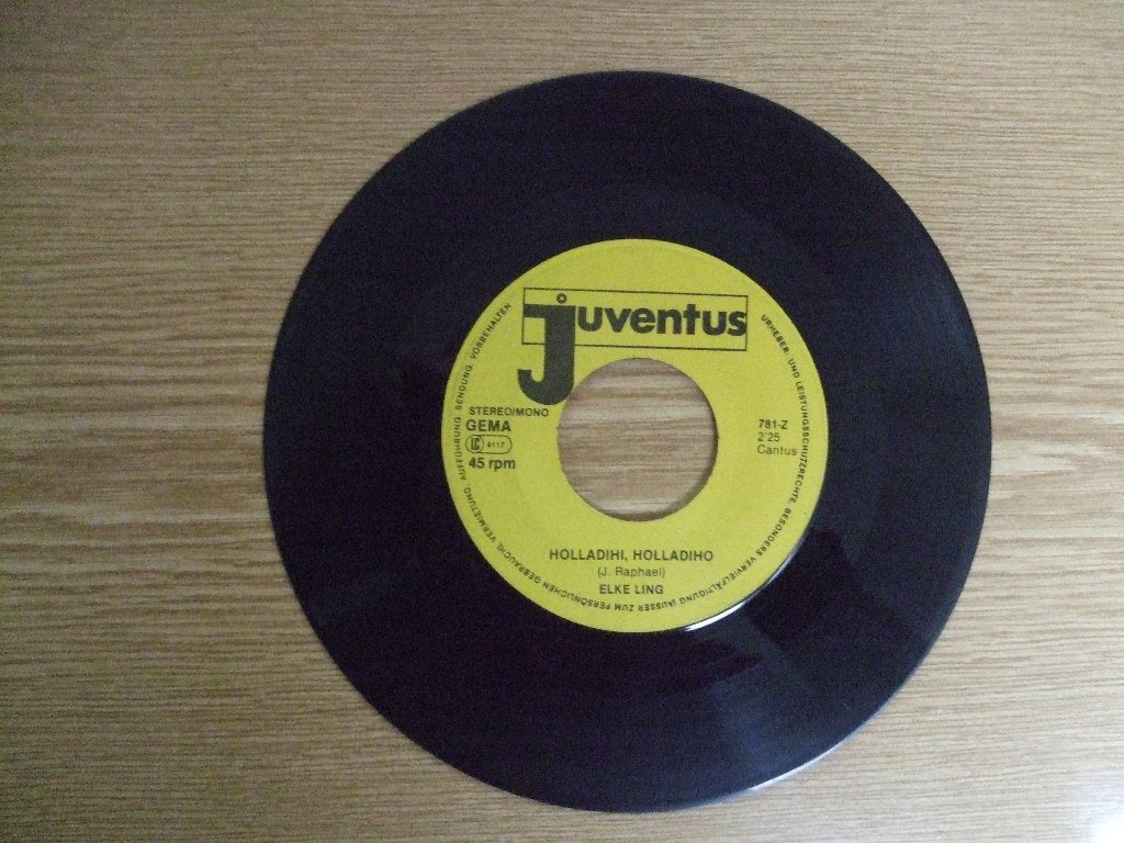 ELKE LING     HOLLADIHI - HOLLADIHO / SCHUNKEL WALZER, Ophalen of Verzenden, Zo goed als nieuw, 7 inch, Pop