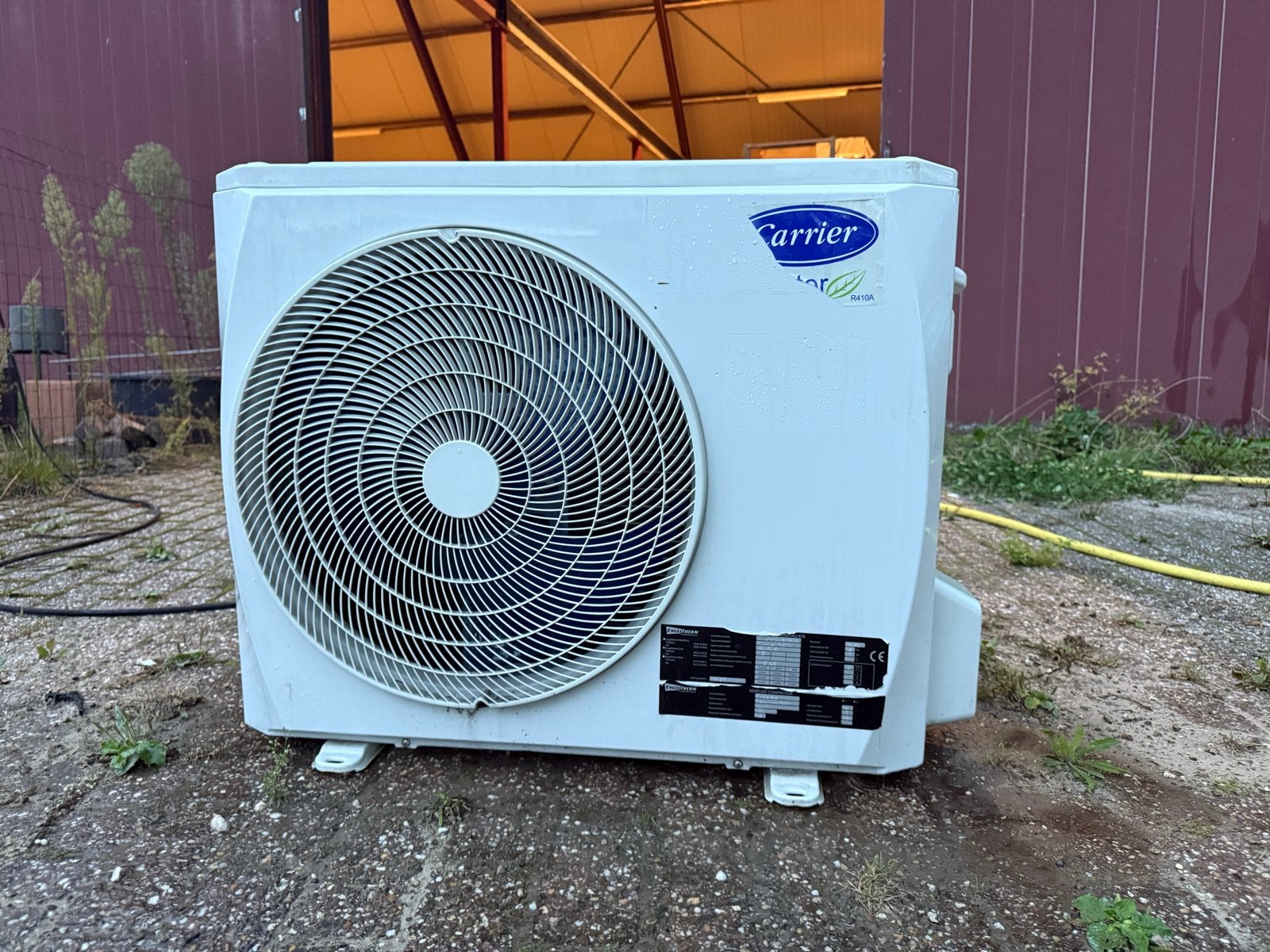 Carrier Airco 7KW Plafond Onderbouw met Afstandsbediening, Ophalen, 100 m³ of groter, Afstandsbediening, Wandairco