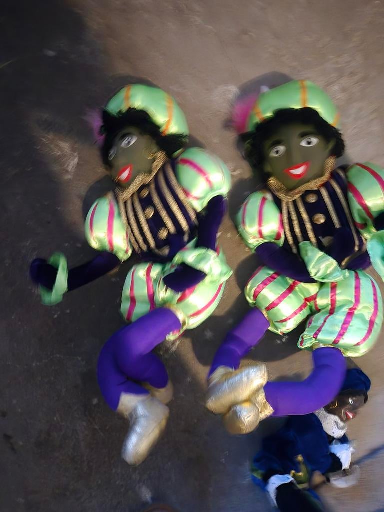 Zwarte Piet, Ophalen
