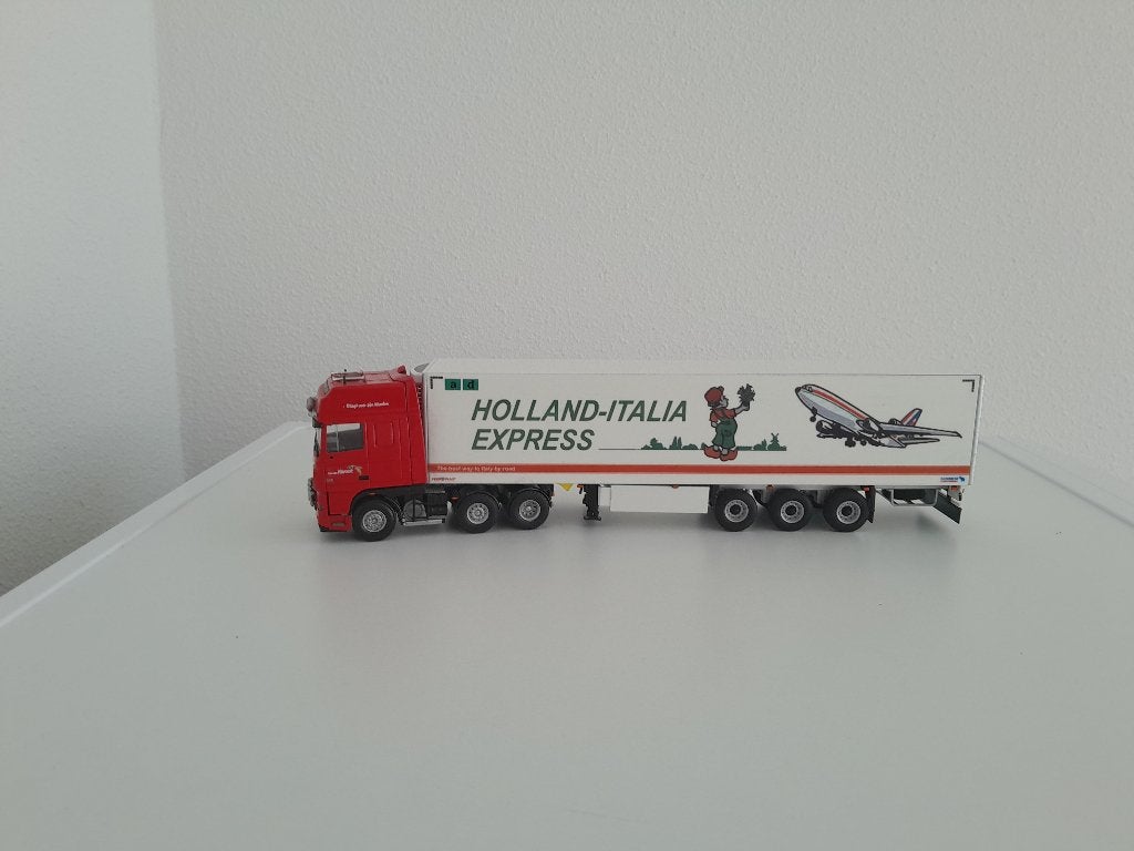 Daf 95 van der Kwaak ( Holland - Italia ) met koeltrailer., Verzenden, Nieuw, Bus of Vrachtwagen, Overige merken