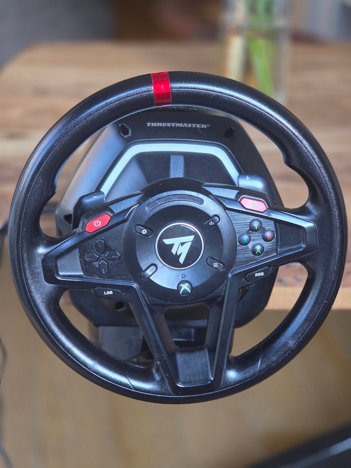 Thrustmaster T128 racestuur met pedalen voor Xbox en PC, Ophalen of Verzenden, Zo goed als nieuw, Xbox Series S