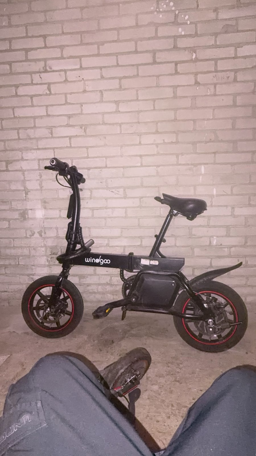 Windgoo B20 E-bike - 25km/u, inclusief slot, Overige merken, 20 inch of meer, Gebruikt, Ophalen of Verzenden