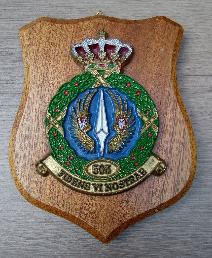 Wapenschild Koninklijke Luchtmacht 503 Squadron, Verzenden, Luchtmacht, Nederland, Overige typen