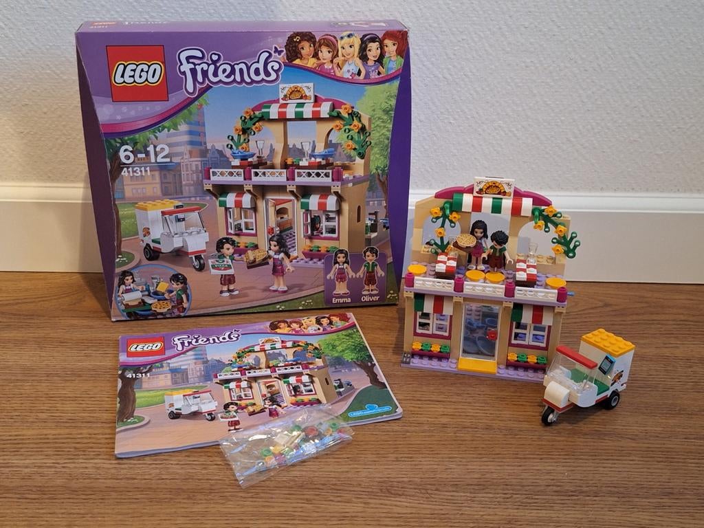 Lego friends Heartlake Pizzeria 41311, Ophalen of Verzenden, Zo goed als nieuw