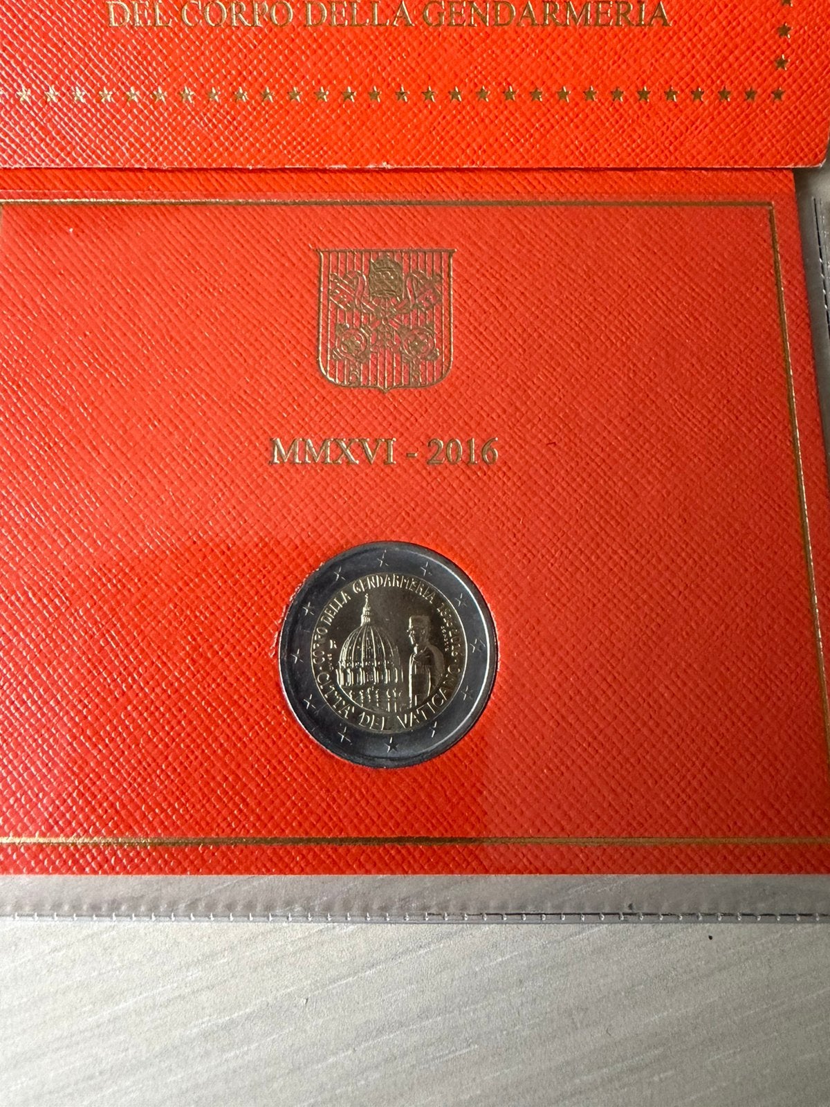 2 euro Vaticaan 2016 Gendarmerie, Postzegels en Munten, Munten | Europa | Euromunten, Ophalen of Verzenden, Vaticaanstad, 2 euro