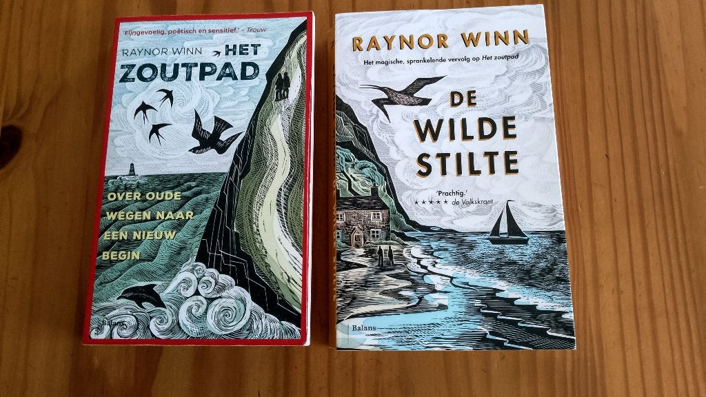 Raynor Winn, Het Zoutpad en De Wilde Stilte, Ophalen of Verzenden, Zo goed als nieuw, Raynor Winn