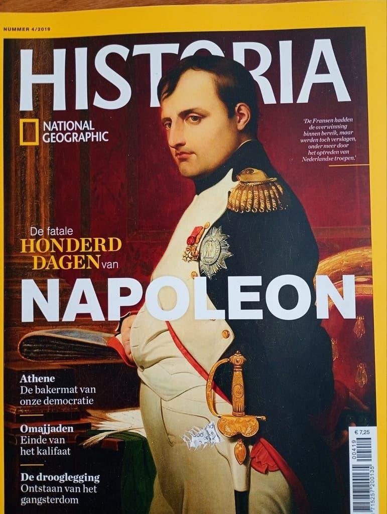 HISTORIA National Geographic tijdschrift. Nummer 4, 2019, Ophalen of Verzenden, Zo goed als nieuw, Overige typen