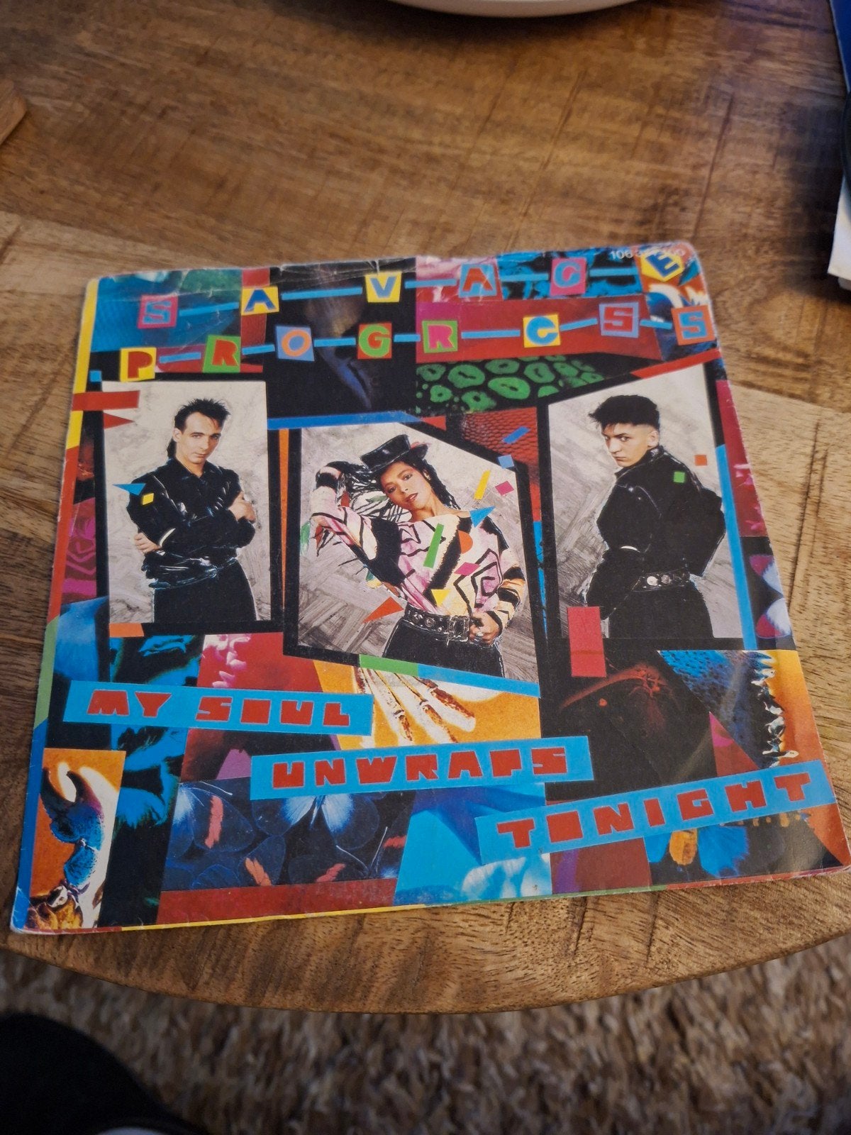 Savage progress / my soul unwraps tonight, Ophalen of Verzenden, Zo goed als nieuw, Pop