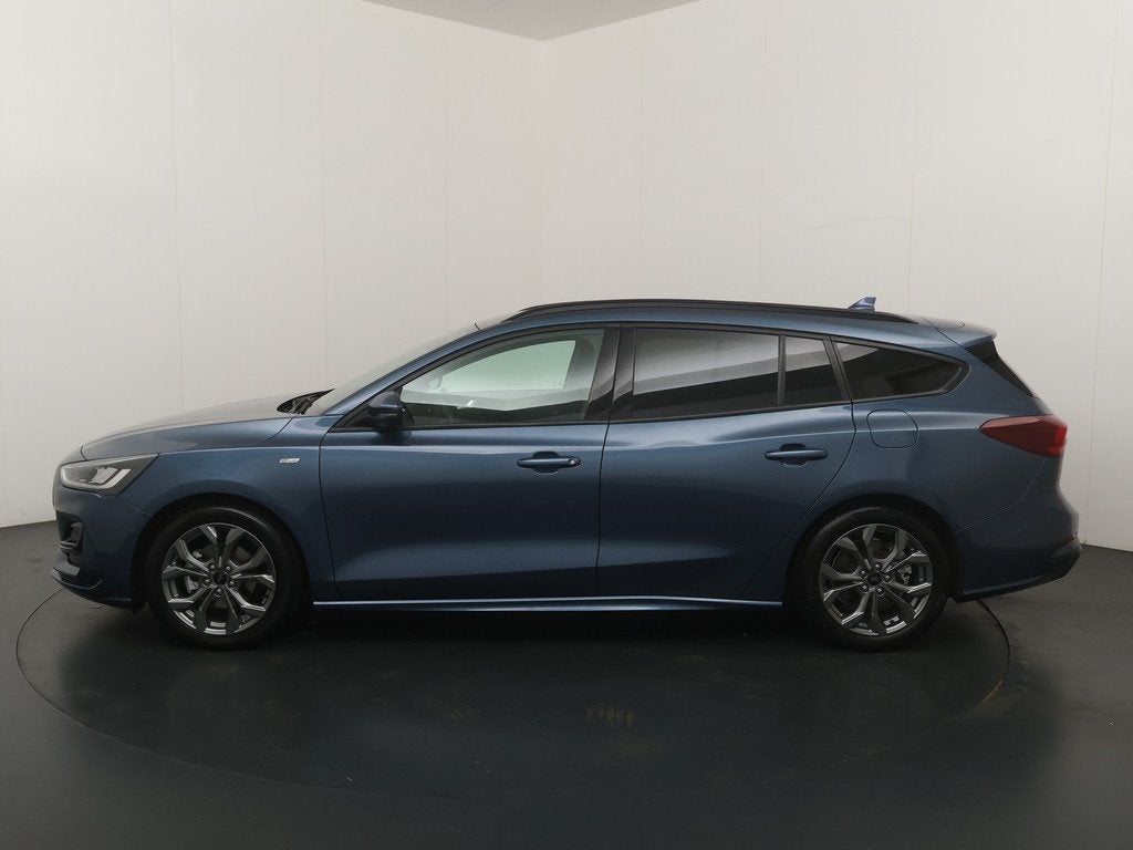 Ford FOCUS Wagon Hybrid 155 pk ST Line | Winter Pack | LED |, Auto's, Ford, 12 maanden, Stof, Gebruikt, Blauw