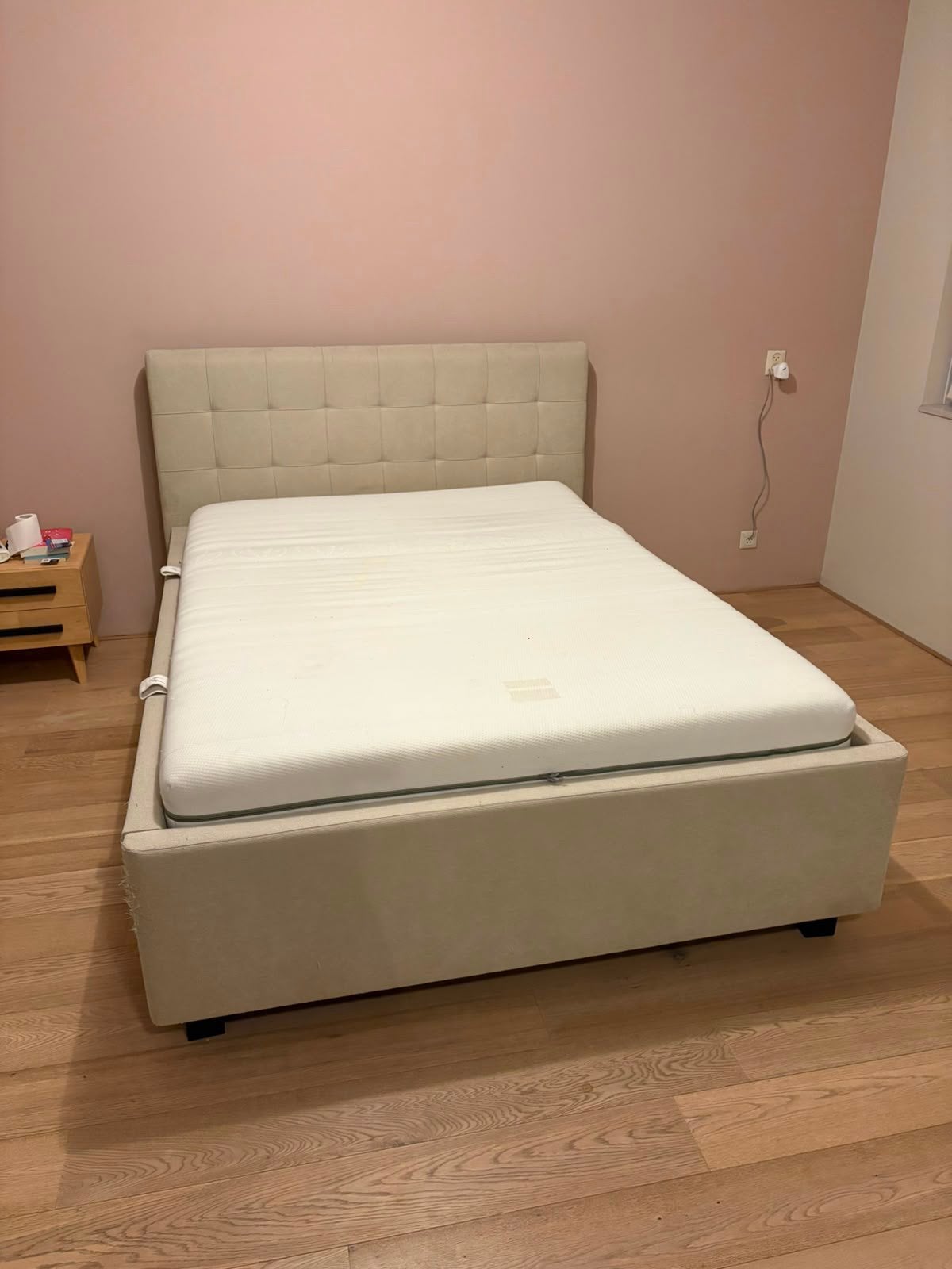 Swiss Sense Capella Julia 140x200 + Gazella matras, Ophalen, Gebruikt, Tweepersoons, 140 cm