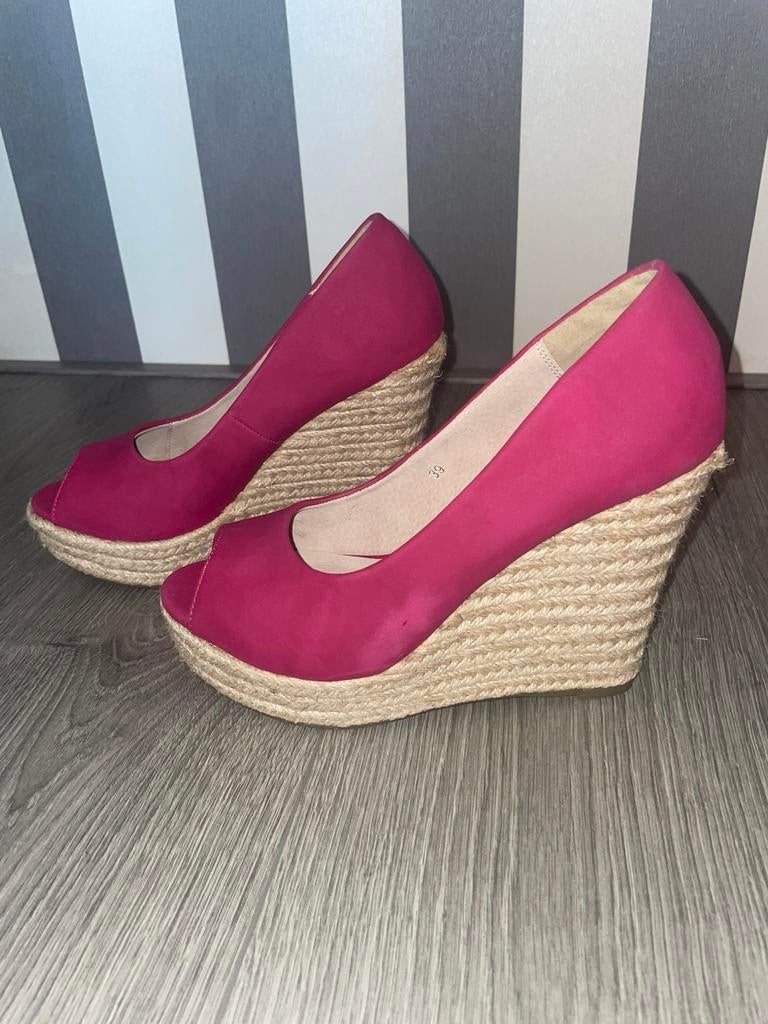 Sleehakken Invito nieuw maat 39, Nieuw, Ophalen of Verzenden, Espadrilles of Moccasins, Roze