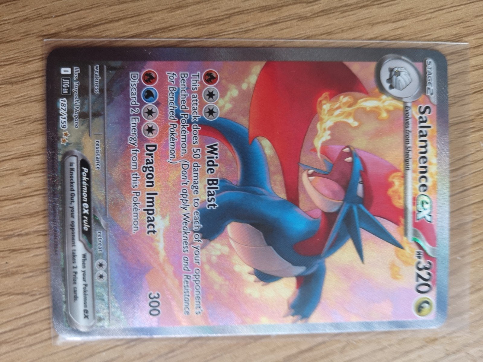 Salamence ex journey together, Ophalen of Verzenden, Zo goed als nieuw