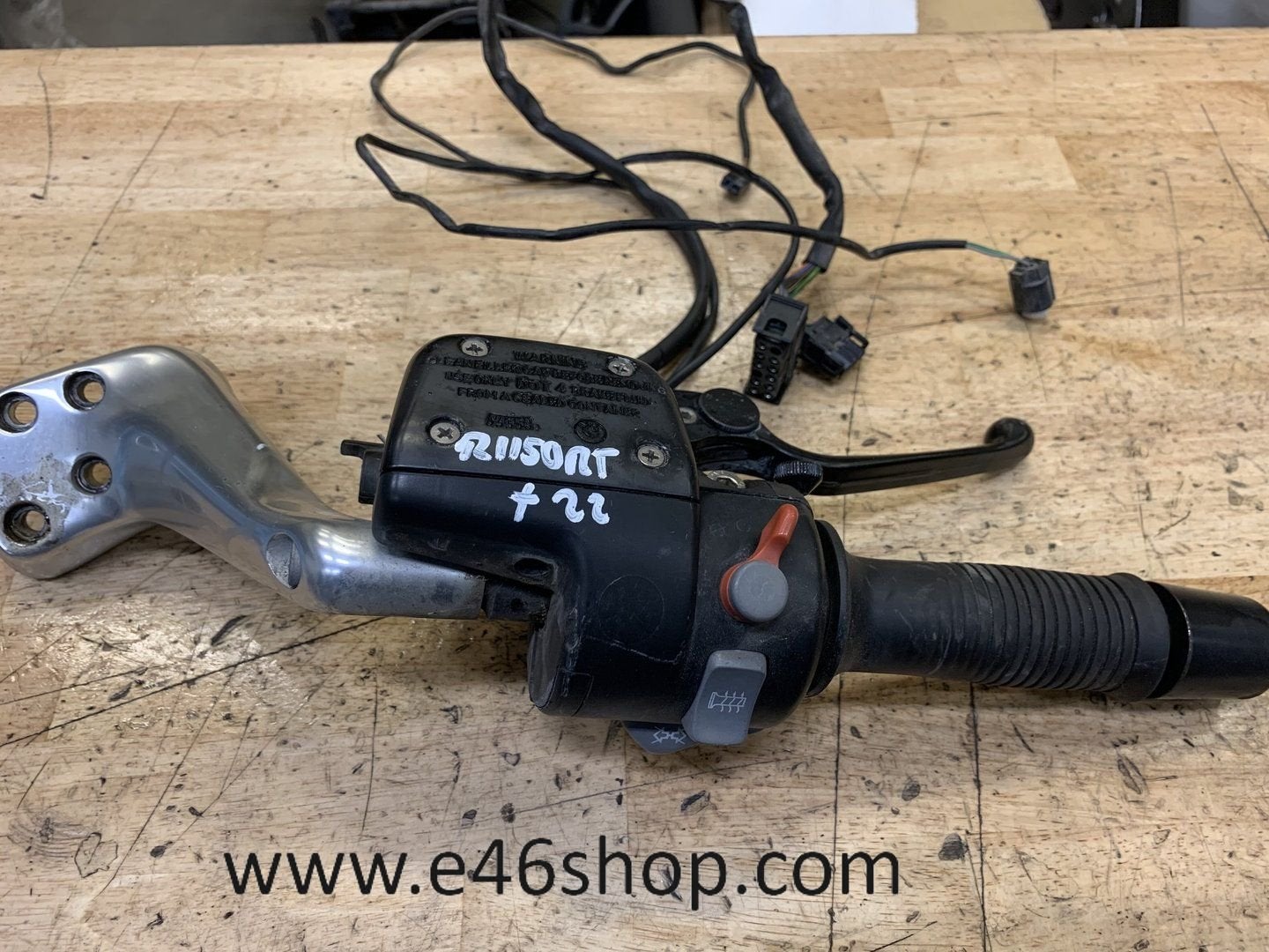 STUUR MET VOORREM , KNOPPEN  EN GASHENDEL  BMW R1150RT, Motoren, Onderdelen | BMW, Gebruikt, -, -, Ophalen of Verzenden