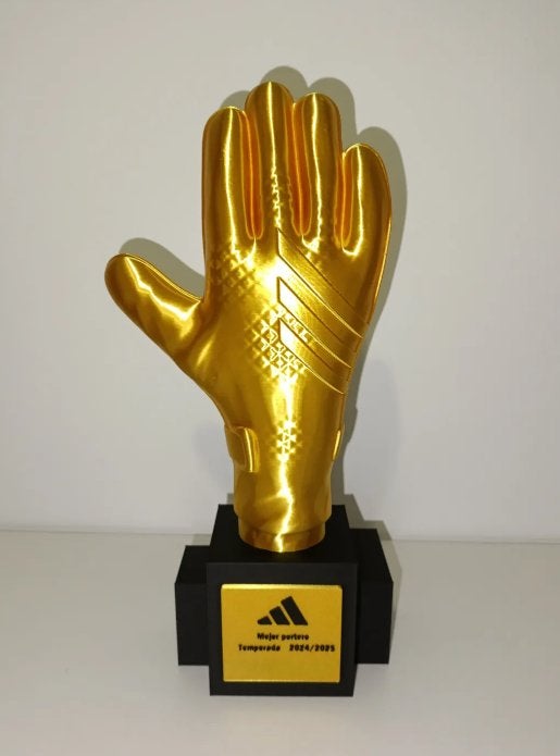 Golden glove trophy (personalisatie mogelijk), Buitenlandse clubs, Hengelo OV, Nieuw, Ophalen of Verzenden