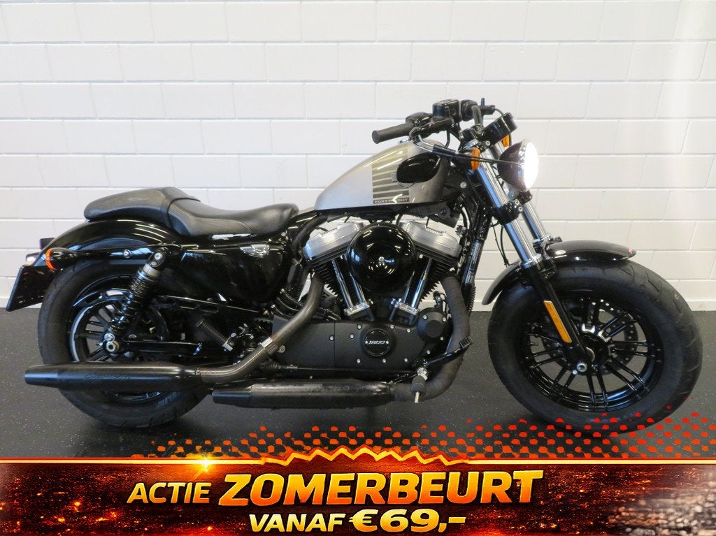 Harley-Davidson XL 1200 FORTY EIGHT SPORTSTER 5HD (bj 2016), Motoren, Motoren | Harley-Davidson, Chopper, Bedrijf, 1200 cc