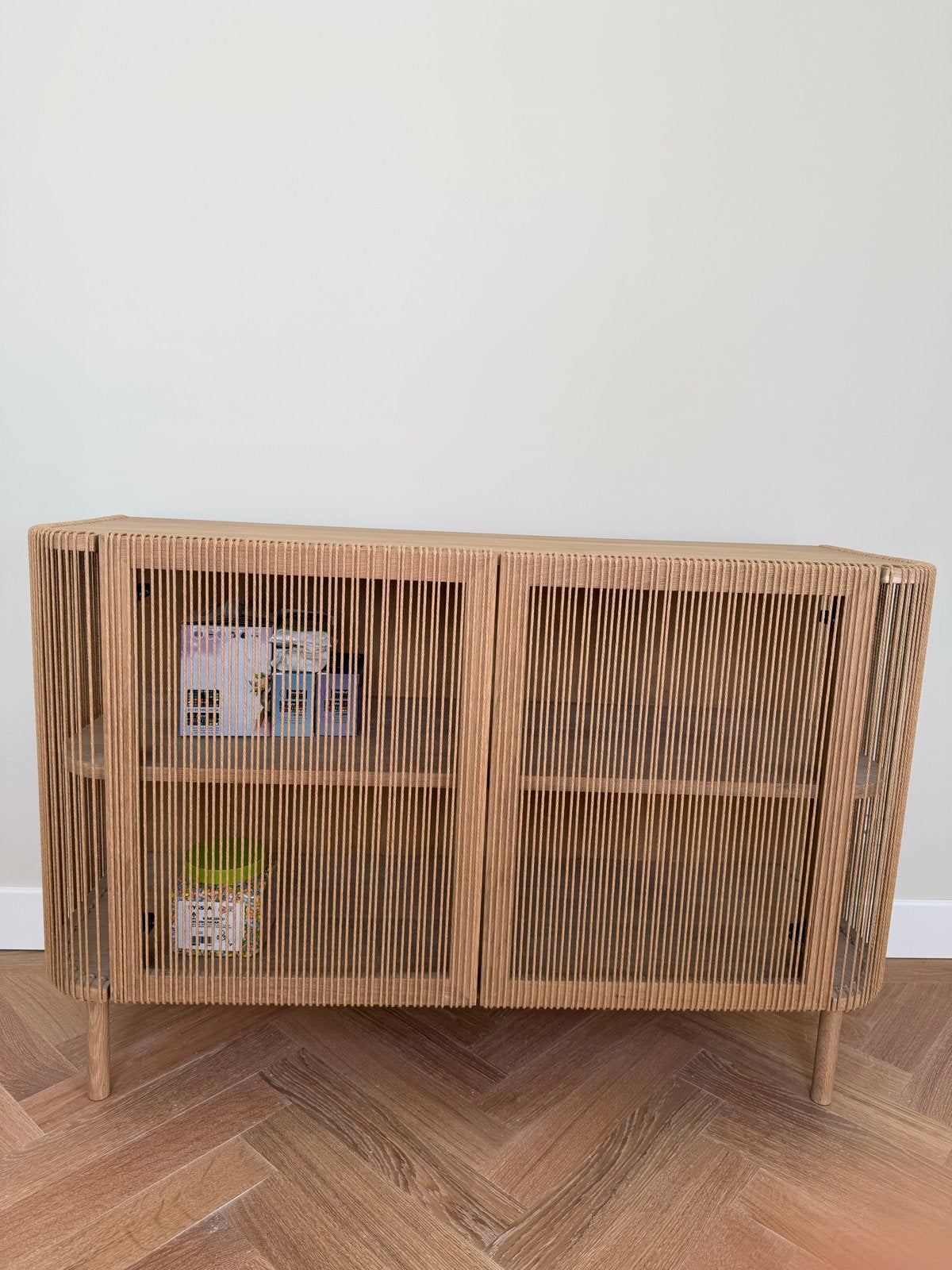 Bolia Cord Dressoir - Stijlvol en Functioneel, Ophalen, Gebruikt, 100 tot 150 cm, Eikenhout