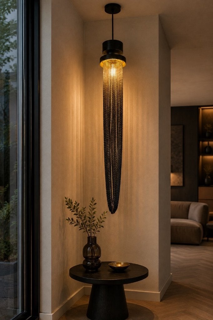 exclusieve Poldr design hanglamp hotel chic stijl, Huis en Inrichting, Lampen | Hanglampen, Ophalen, Hotel chic, Overige fittingen