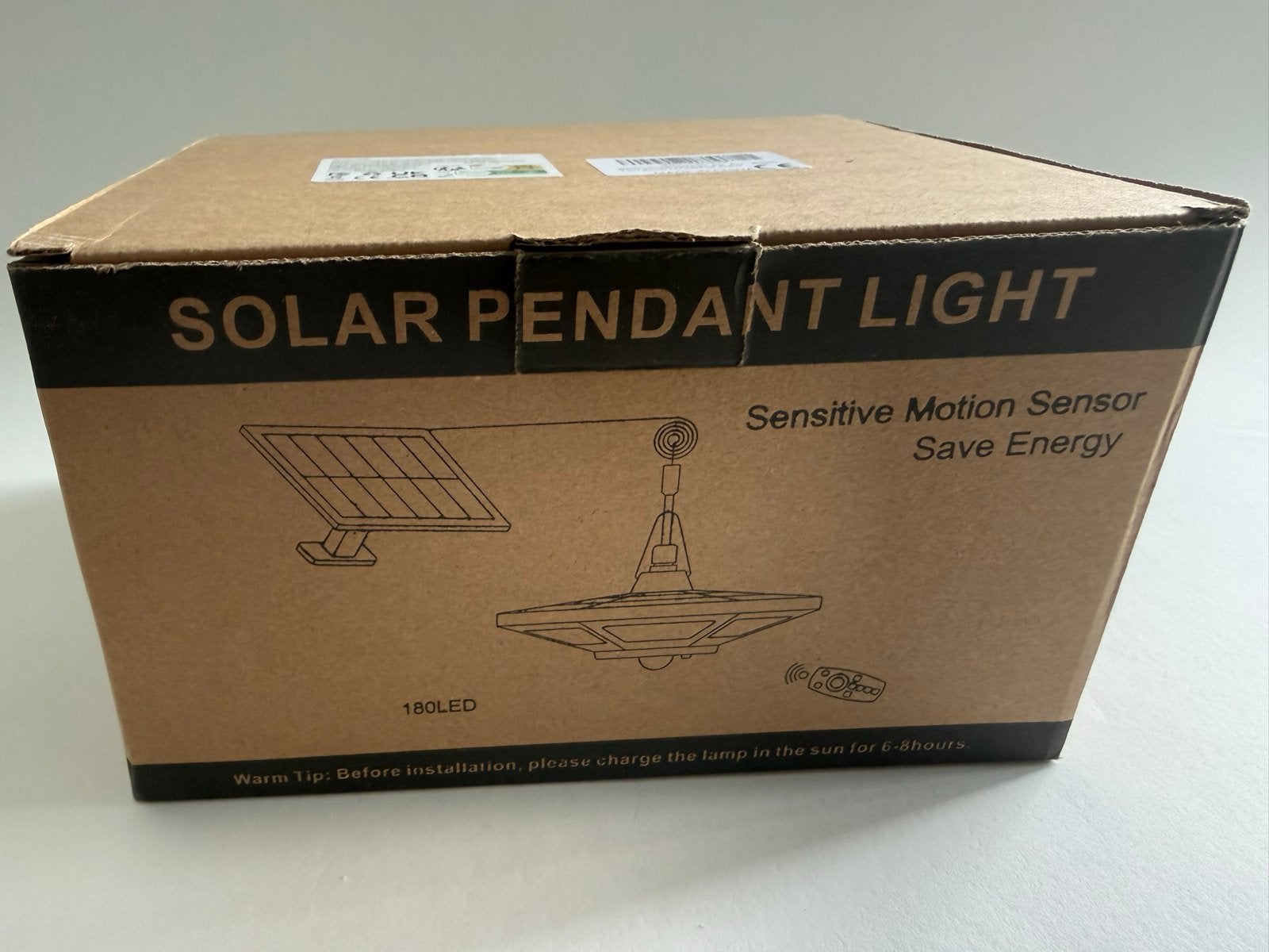 Solar Hanglamp met Bewegingssensor en 180 LED's, Ophalen of Verzenden, Nieuw, Overige typen