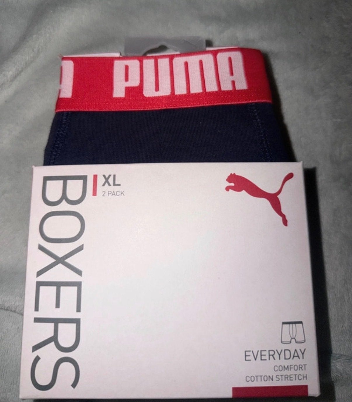 Puma Boxers - Comfortabele Katoenen Stretch (2-pack), Verzenden, Meerkleurig, Boxer