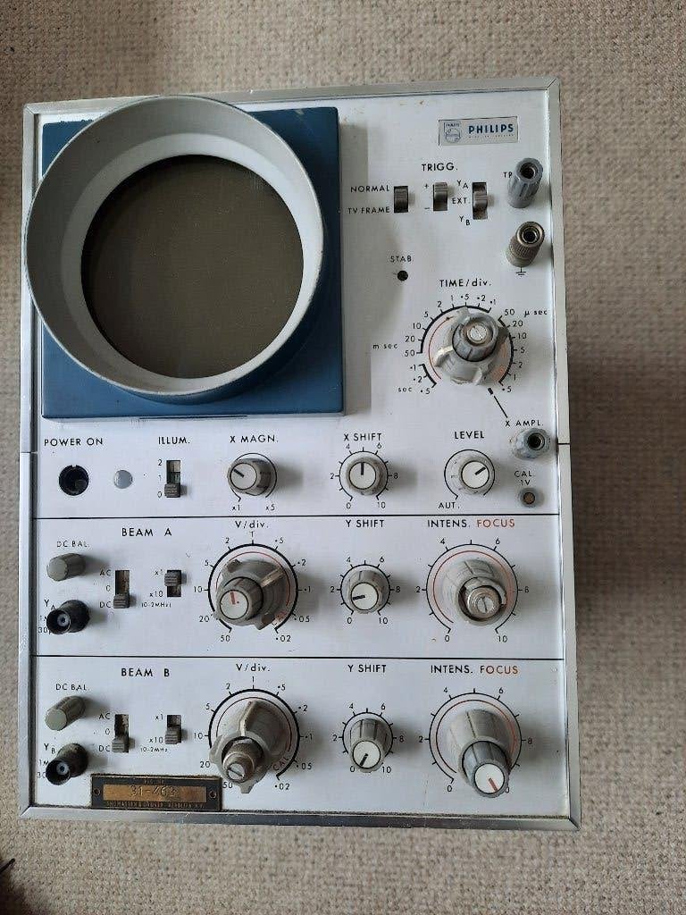 Philips Oscilloscoop PM3230, Ophalen of Verzenden, Gebruikt, Elektriciteit