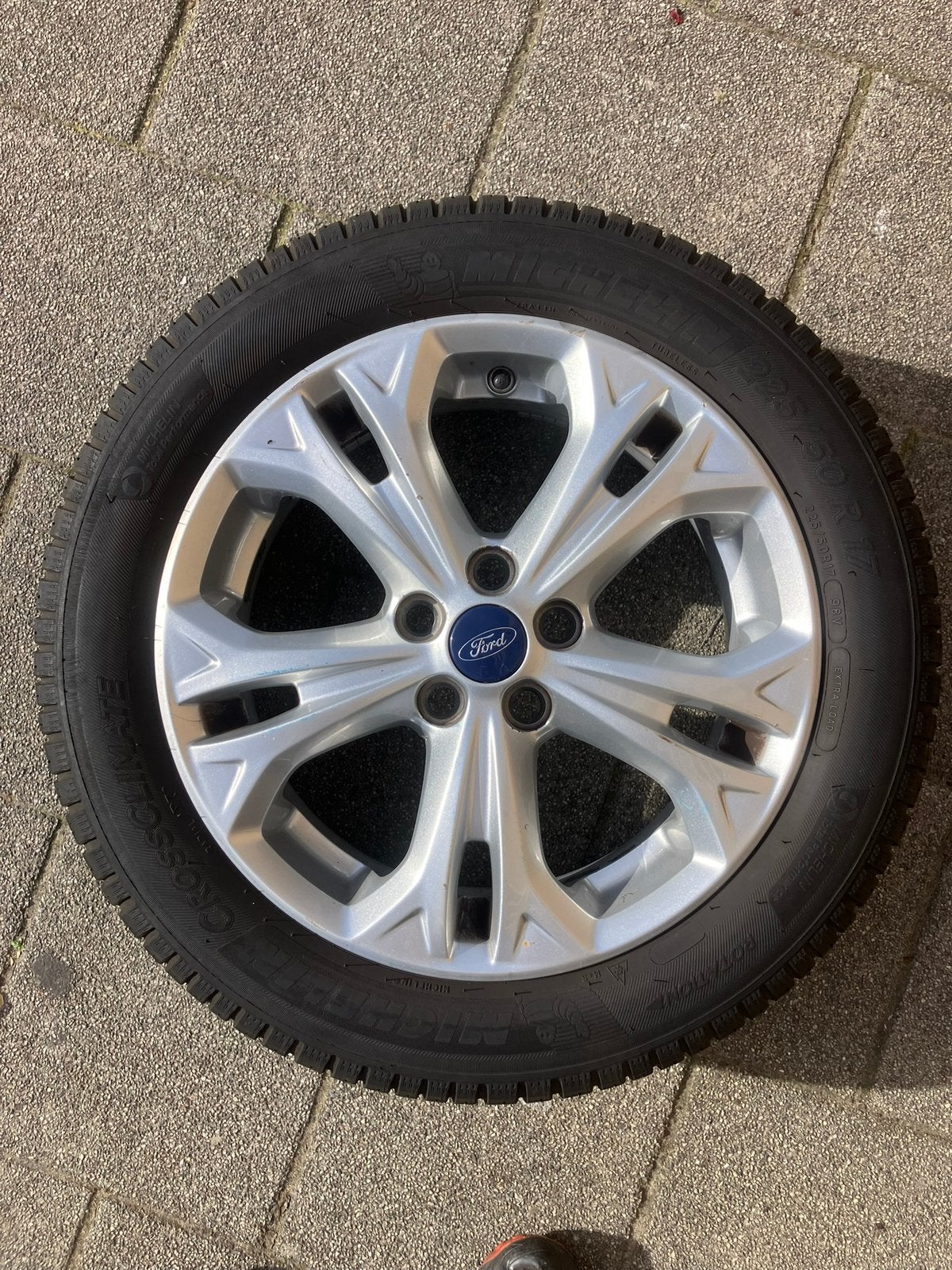 lm velgen 17” origineel Ford Galaxy met Michelin allseason, Ophalen, Gebruikt, Banden en Velgen, 17 inch