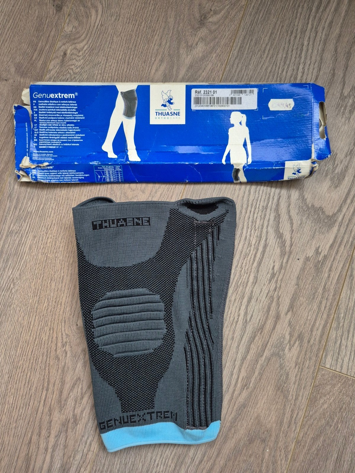 Thuasne Genuextrem elastische kniebrace met baleinen, Ophalen of Verzenden, Zo goed als nieuw