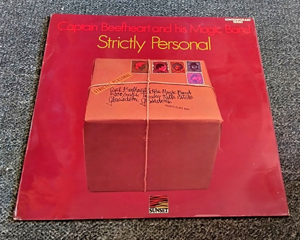 Captain Beefheart And His Magic Band – Strictly Personal LP, LP, Blues Rock, Ophalen of Verzenden, Zo goed als nieuw
