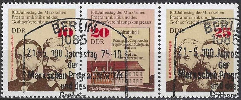 DDR 628, Ophalen of Verzenden, BRD, Gestempeld