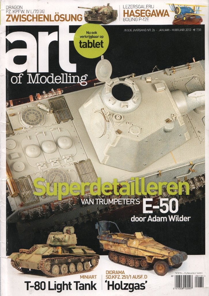 Art of modelling magazine Vol 6 No 26 Nederlandse editie, Ophalen of Verzenden, 1:32 tot 1:50, Auto, Overige merken