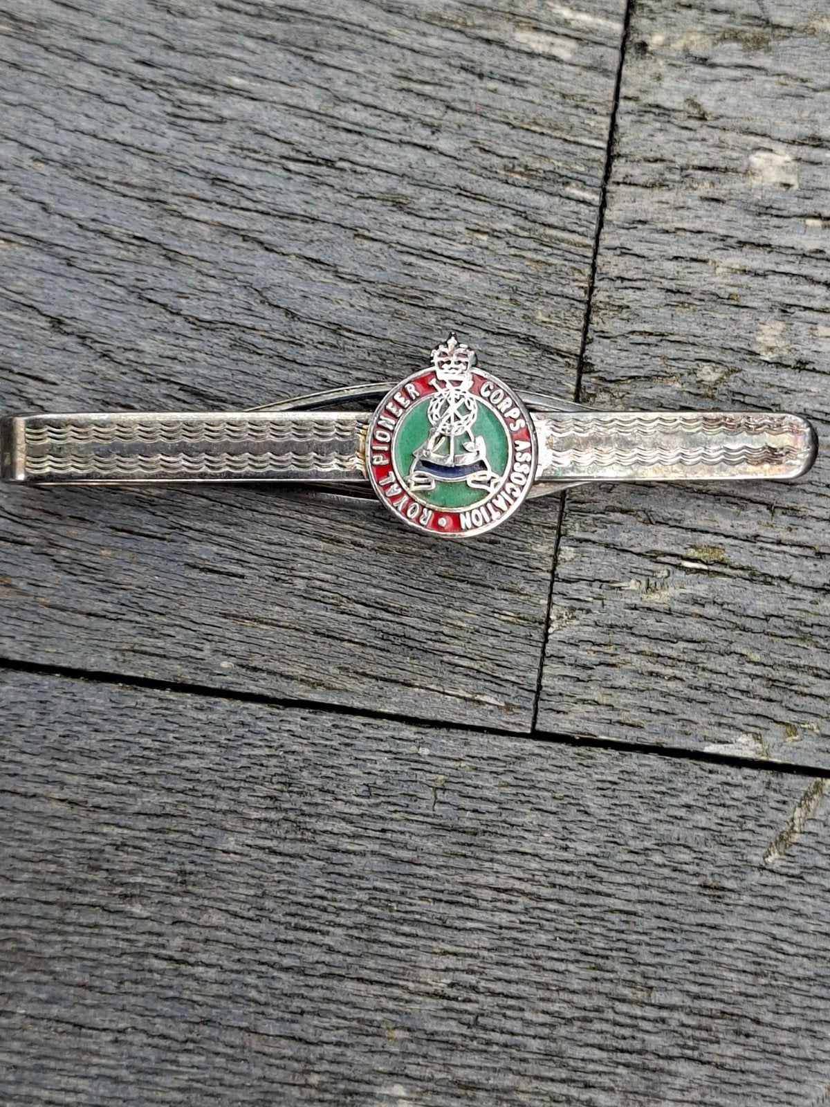 Royal Pioneer Corps Association dasspeld, Ophalen of Verzenden, Landmacht, Engeland, Embleem of Badge