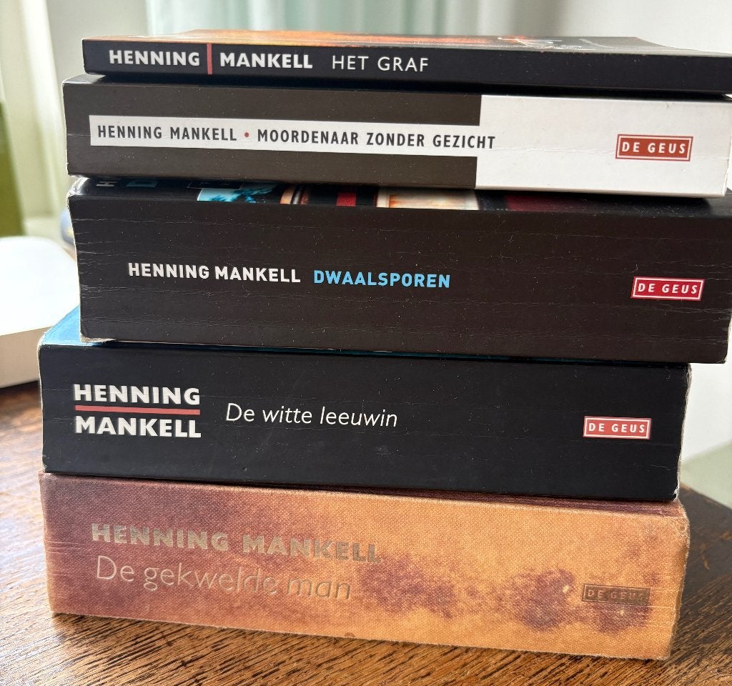 Henning Mankell, 5 titels, Boeken, Ophalen of Verzenden, Zo goed als nieuw