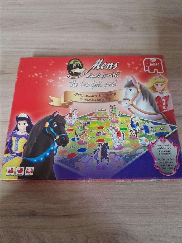 mens erger je niet - prinsessen in galop - s4559, Verzenden, Zo goed als nieuw