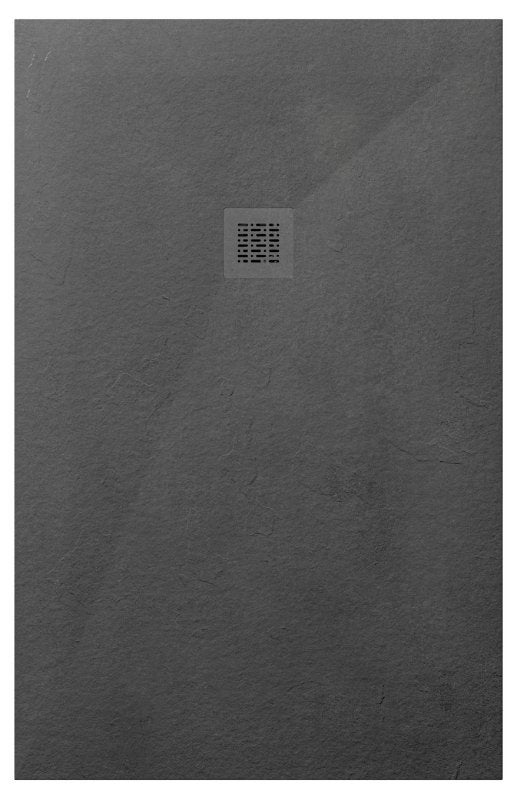 Douchebak Smart Slate Zydra Negro Zwart, Ophalen, Nieuw, Overige typen
