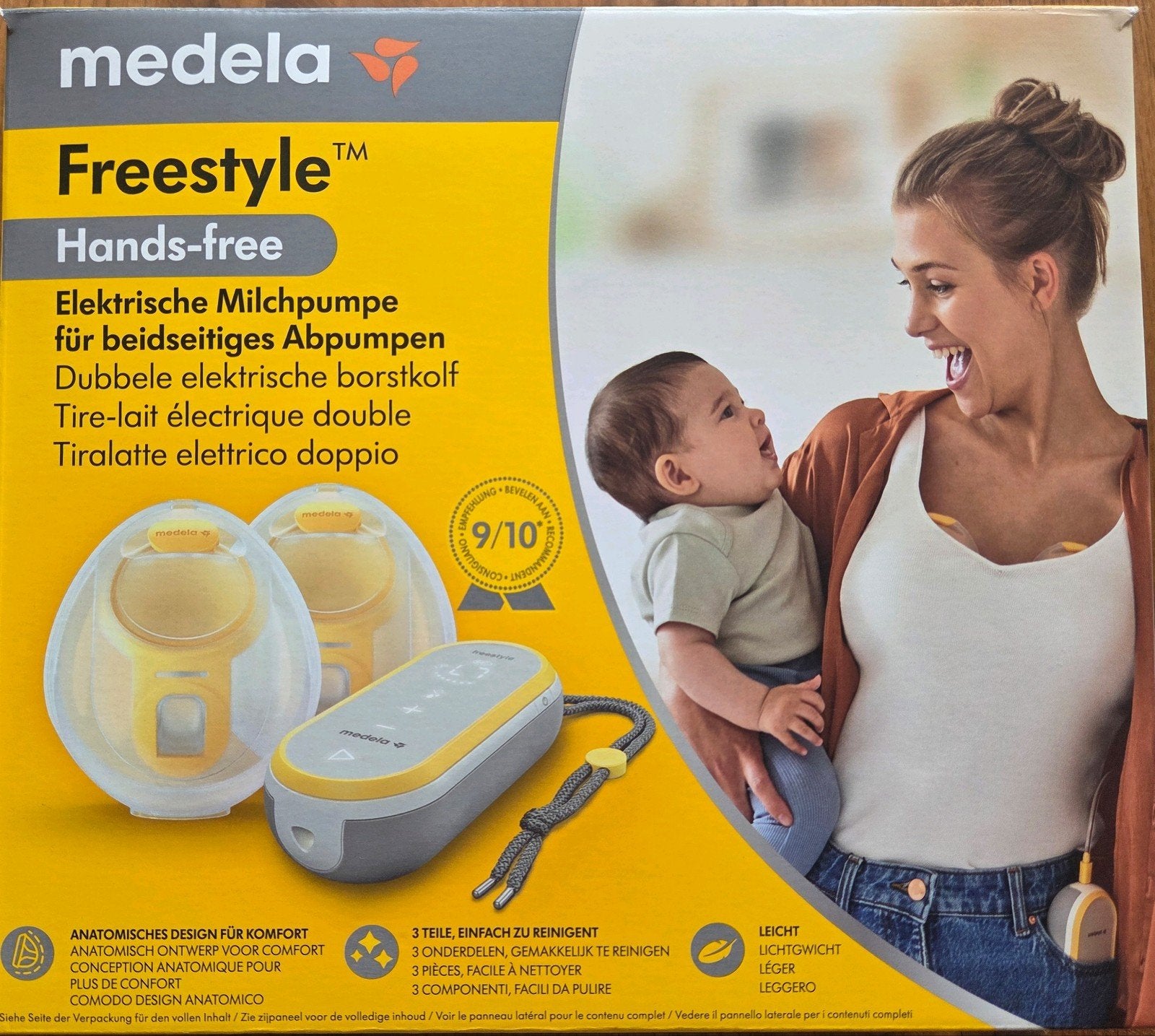 Medela Freestyle dubbele borst kolf - december 2025 gekocht, Ophalen of Verzenden, Zo goed als nieuw
