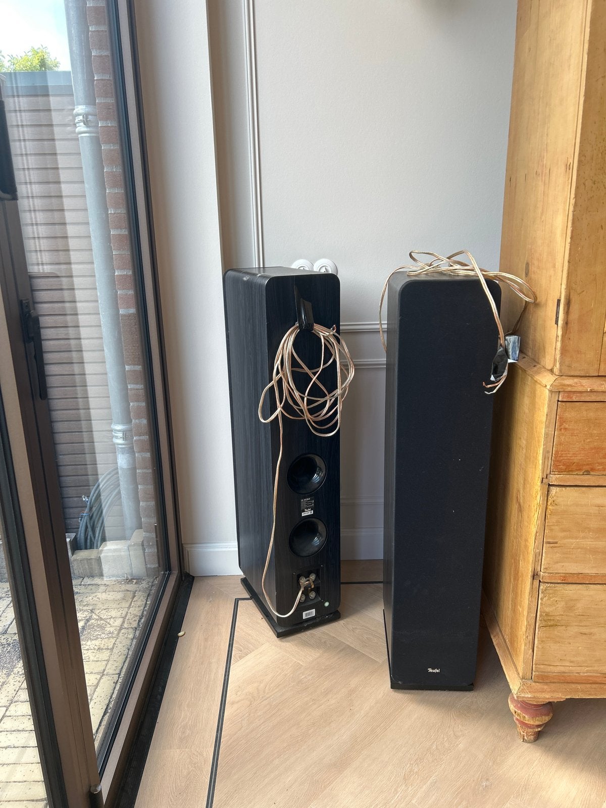 2 boxen, Gebruikt, Losse componenten, Speakers, Ophalen