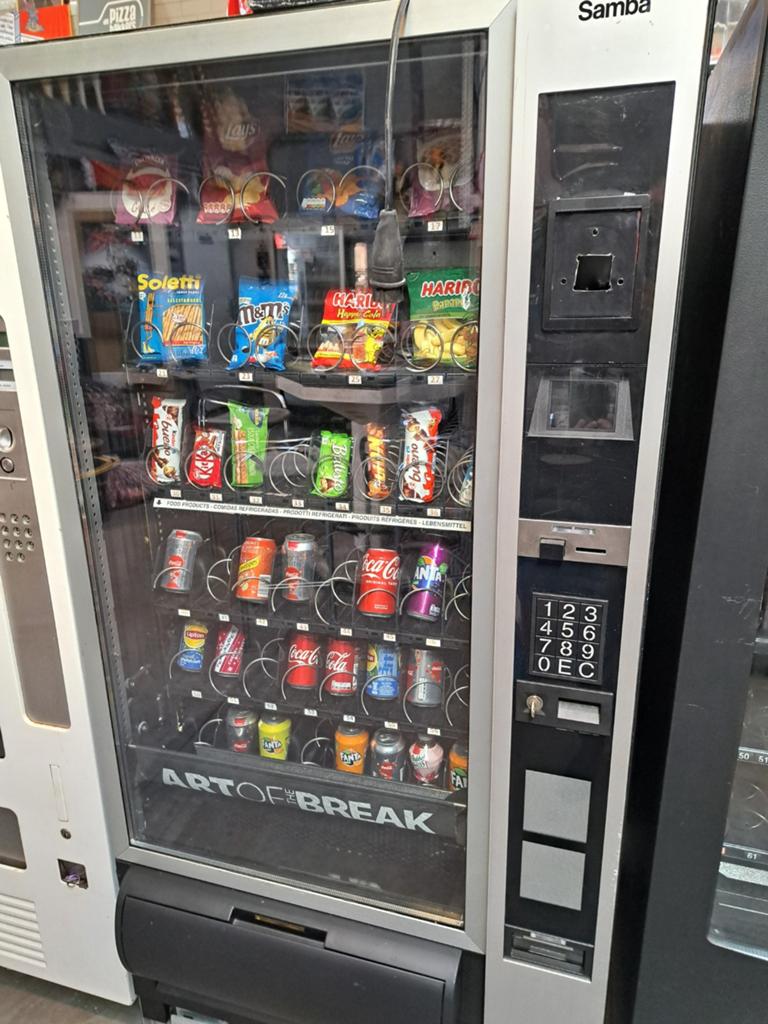 Combi automaat Necta Samba Gekoeld, Ophalen