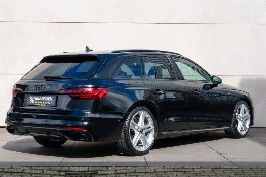 Audi A4 Avant 35 TFSI Launch edition Sport RS stoelen-Pano-A, Gebruikt, 4 cilinders, A4, Zwart