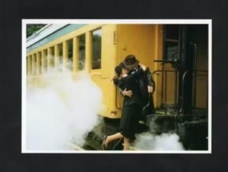 Trein Spoorwegen Railway Stoomtrein Afscheid Nemen., Ophalen of Verzenden, 1980 tot heden, Ongelopen, Voertuig