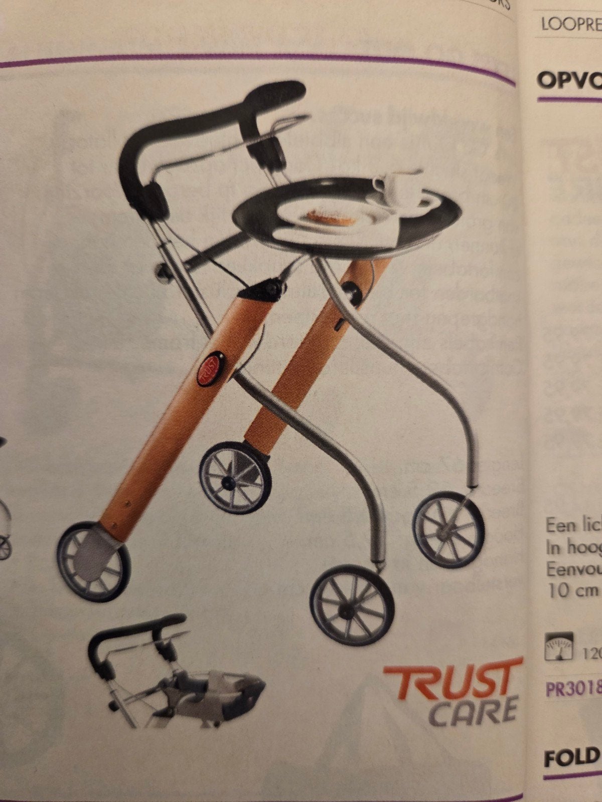 Trust Care binnenhuis rollator NIEUW, Diversen, Ophalen of Verzenden, Nieuw