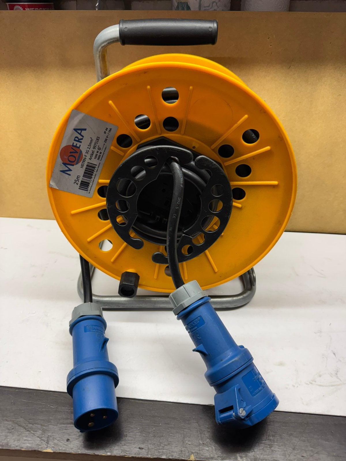 Haspel 25 mtr 3G2.5mm Neopreen, Ophalen, Zo goed als nieuw